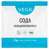 Сода кальцинированная, Vega, 400г, полиэтиленовый пакет 