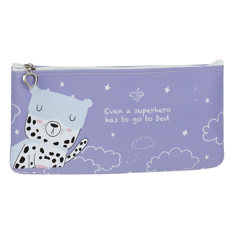 Пенал мягкий 200*85*30 MESHU "Hero", искусственная кожа 