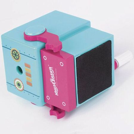 Точилка механическая ЮНЛАНДИЯ "I-Robot", корпус ассорти, 228484 