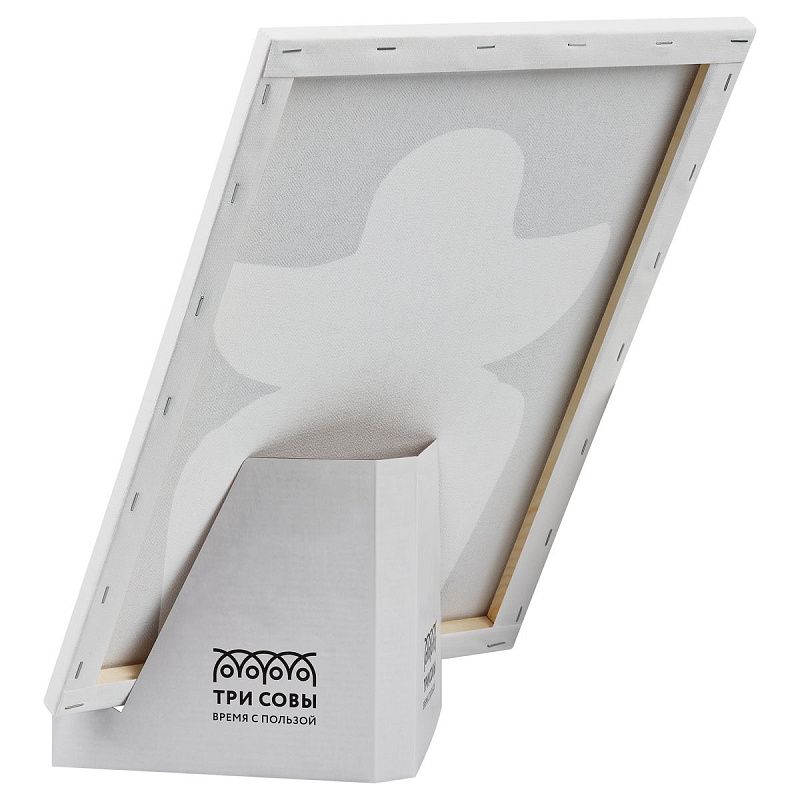 Картина по номерам на холсте с глиттером ТРИ СОВЫ "Девушка в красном", 30*40, с акриловыми красками и кистями