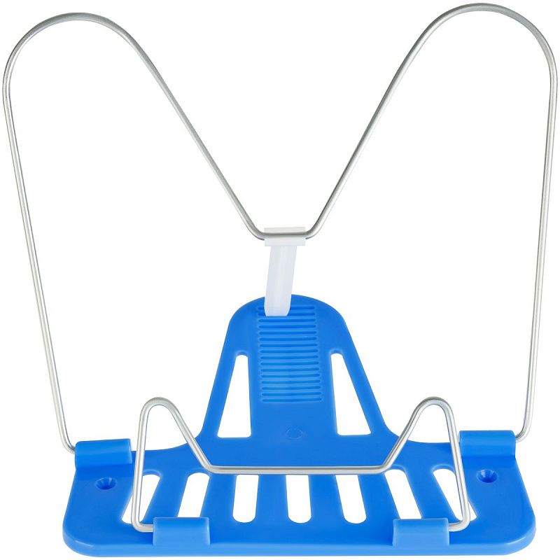 Подставка для книг СТАММ "Премиум", голубая 