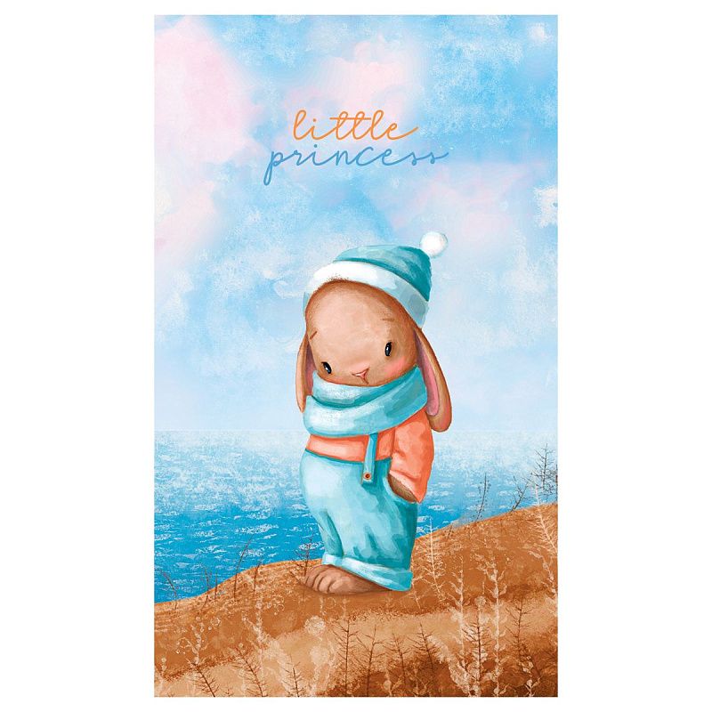 Блокнот А7 48л. на склейке BG "Little bunny"