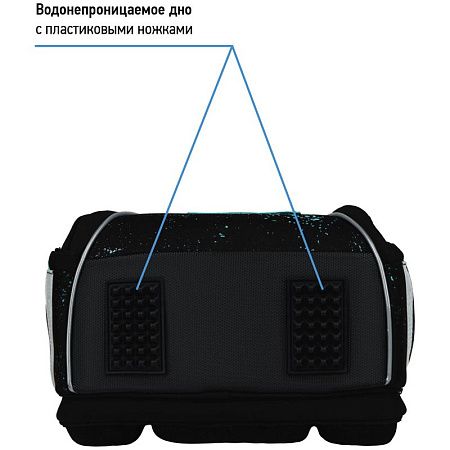 Ранец Berlingo Nova "Sea monster" 37*28*18см, 2 отделения, 2 кармана, анатомическая спинка 