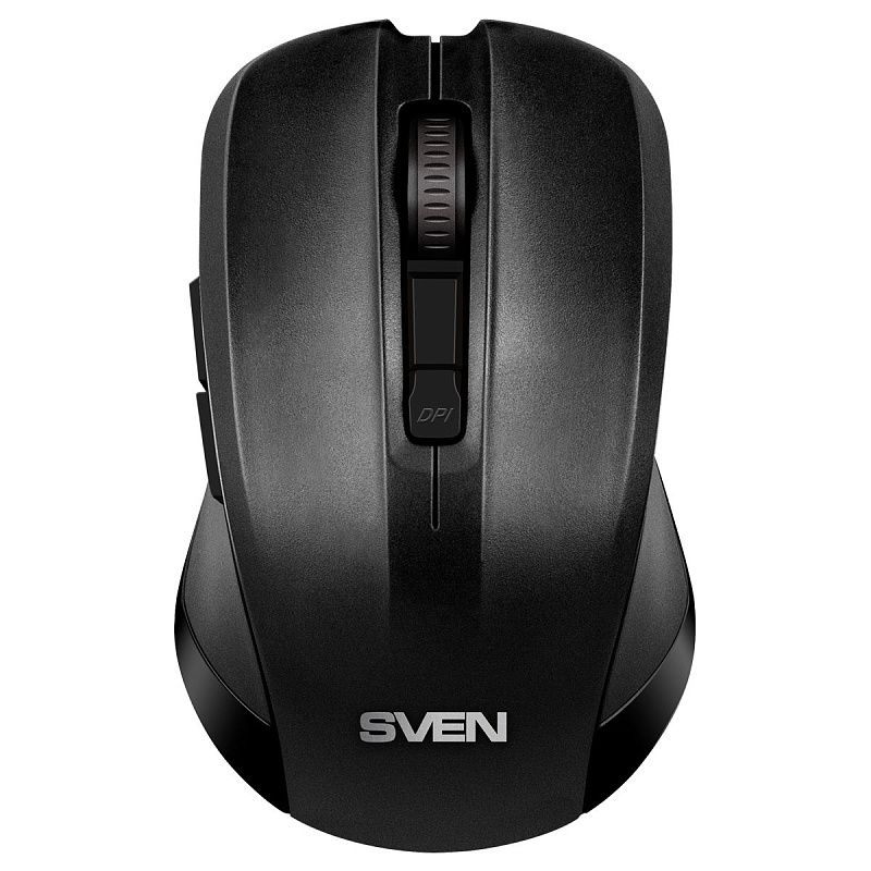 Комплект беспроводной клавиатура + мышь Sven KB-C3400W, USB, черный