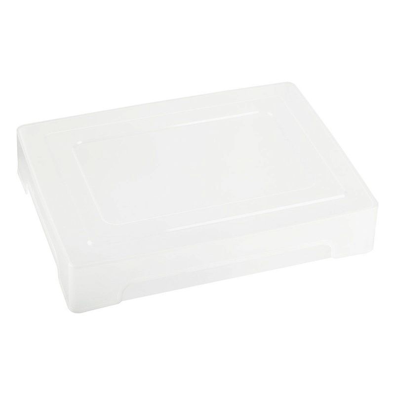 Контейнер для документов СТАММ А4, 245*330*63мм, пластик., прозрачный 