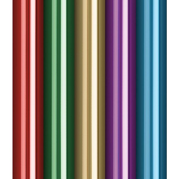 Упаковочная бумага глянц. 70*100см, MESHU, 60г/м2, ассорти 5 дизайнов