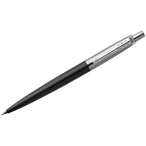 Карандаш механический Parker "Jotter Bond Street Black Chrome CT" 0,5мм, подарочная упаковка