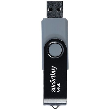 Память Smart Buy "Twist"  64GB, USB 2.0 Flash Drive, черный