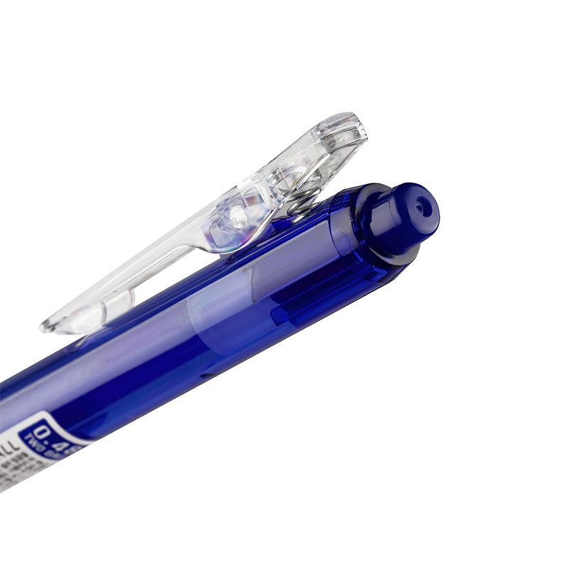 Ручка шариковая автоматическая стираемая Crown  "Fixball" синяя, 0,48мм 