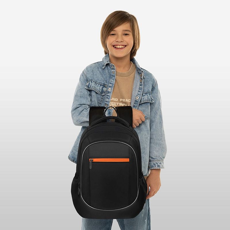 Рюкзак Berlingo U4 "Street Pulse" 41*29,5*13см, 2 отделения, 3 кармана, эргономичная спинка 