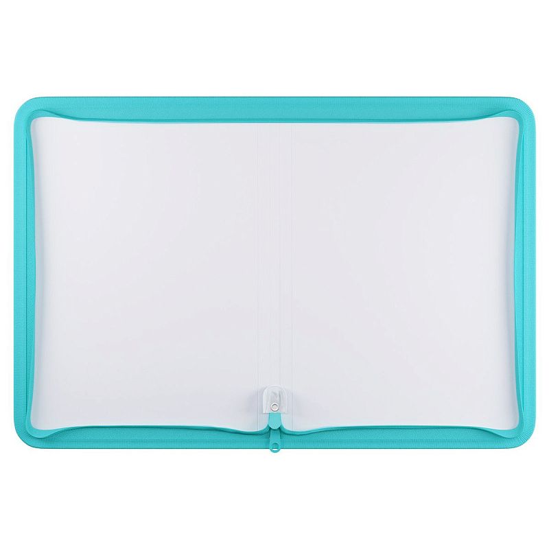 Папка на молнии Berlingo "Flower Art" А4, 600мкм, с рисунком 