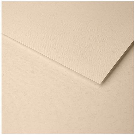 Бумага для пастели, 25л., 500*650мм Clairefontaine "Ingres", 130г/м2, верже, хлопок, мраморный крем