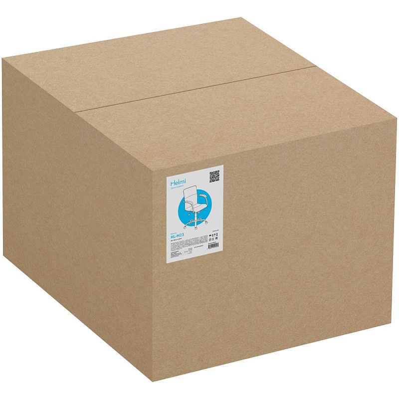 Кресло оператора Helmi HL-M23 "Самба G/Samba G", CH, экокожа, бежевый, бук, механизм качания BOX1