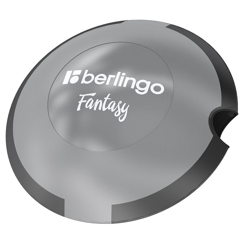 Точилка пластиковая Berlingo "Fantasy" 1 отверстие, контейнер, ассорти 