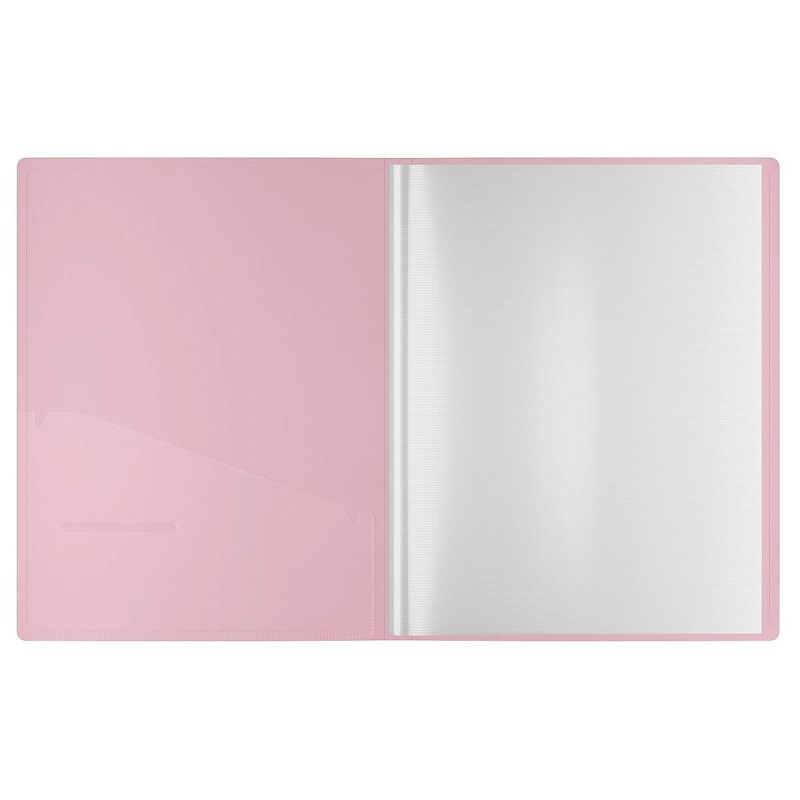 Папка с 10 вкладышами Berlingo "Haze", 9мм, 600мкм, с внутр. карманом, софт-тач, ассорти 