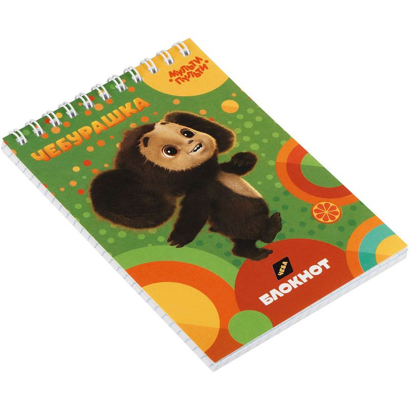 Блокнот А6 40л. на гребне Мульти-Пульти "Чебурашка"