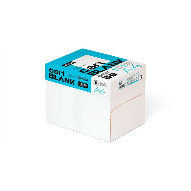 Бумага Cartblank "Digi" А4, 160г/м2, 250л., 146%
