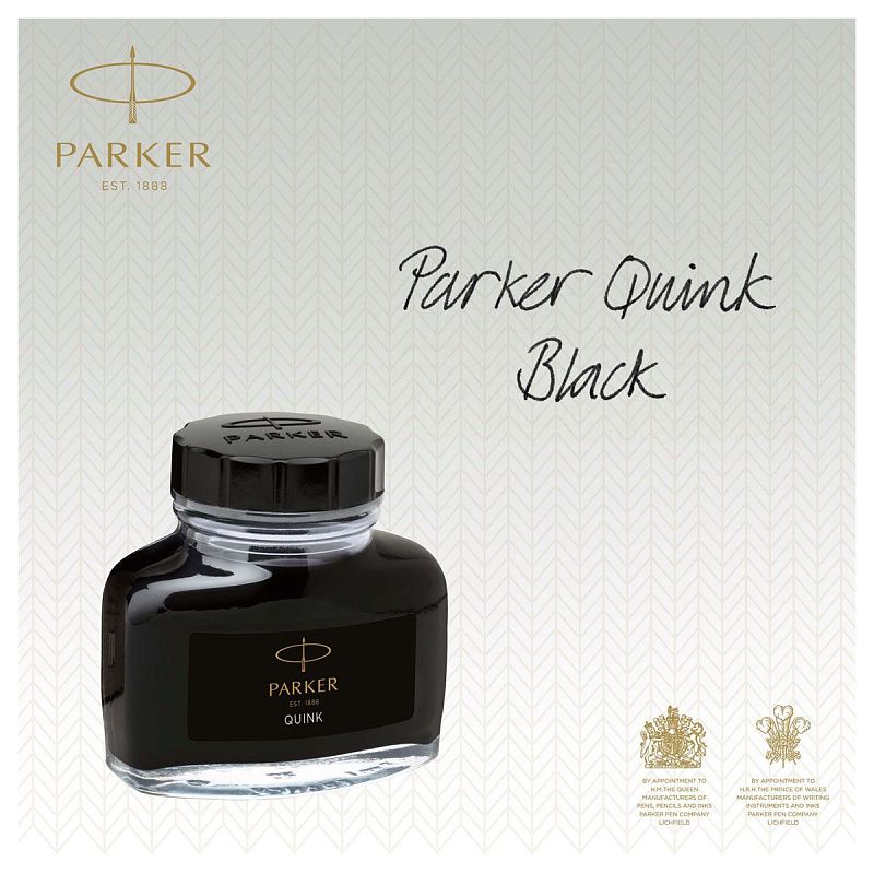 Чернила Parker "Bottle Quink" черные, 57мл 