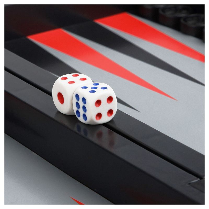 Набор игр ТРИ СОВЫ 3в1 "Нарды, шашки, шахматы", пластиковые магнитные фигуры с доской 24*24см