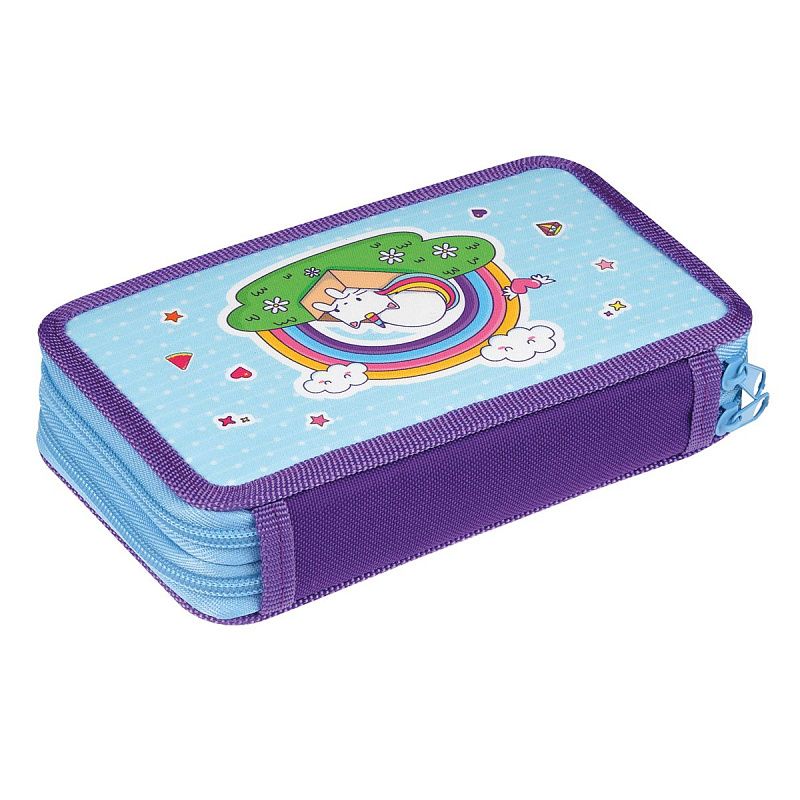 Пенал 2 отделения, 190*110 ArtSpace "Rainbow", ткань 