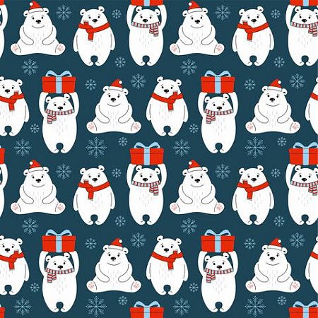 Бумага упаковочная новогодняя "Snow Fun", 70х100 см, 10 дизайнов ассорти, ЗОЛОТАЯ СКАЗКА, 591911