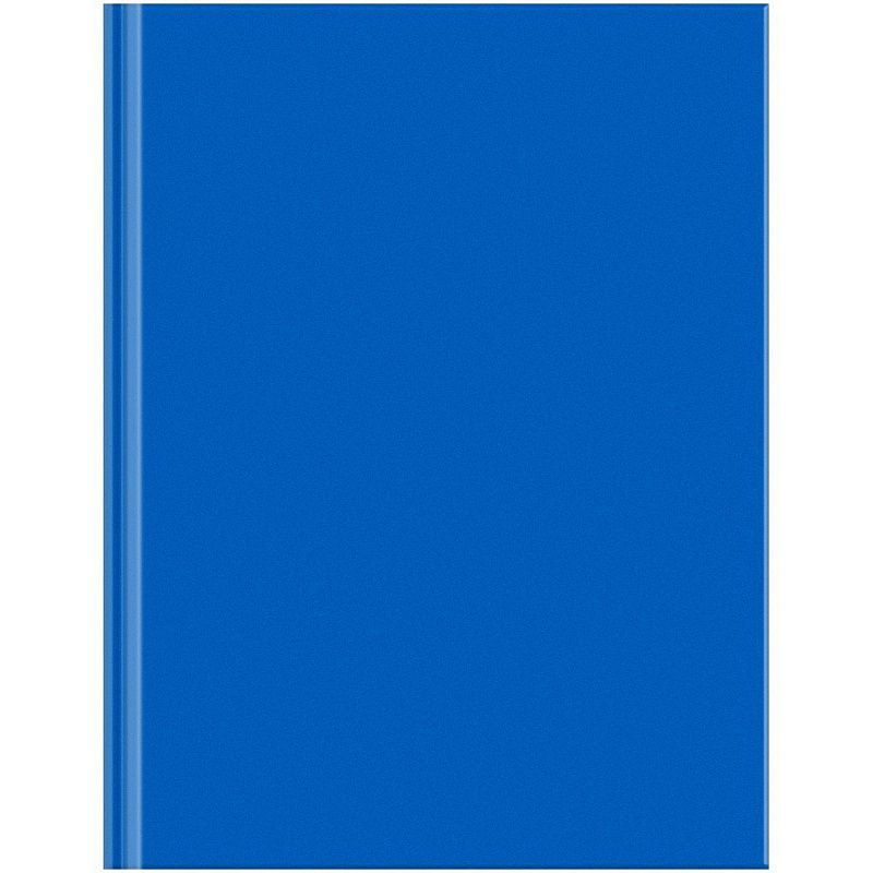 Бизнес-блокнот А5, 80л., BG "Для конференций", синий глянцевая ламинация