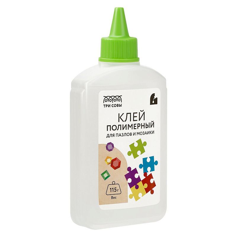 Клей для пазлов и алмазной мозаики ТРИ СОВЫ, 115г