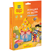 Игрушка из фетра Мульти-Пульти "Пирожное"