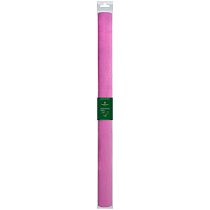 Бумага крепированная Greenwich Line, 50*250см, 32г/м2, розовая, в рулоне, пакет с европодвесом