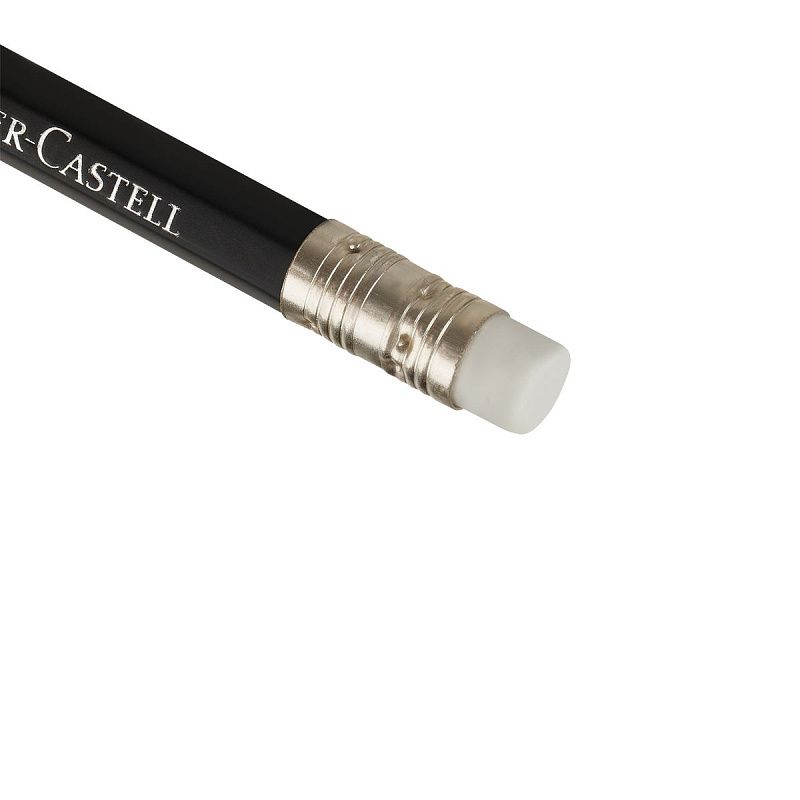 Карандаш ч/г Faber-Castell "1112" HB, с ластиком, заточен. 