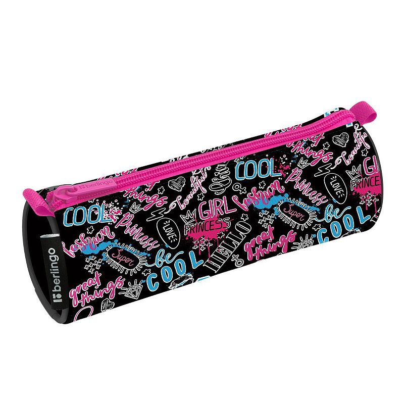 Пенал-тубус 1 отделение, 210*60 Berlingo "Be super", полиэстер