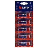 Батарейка Eleven AA (LR6) алкалиновая, BC5 отрывной набор