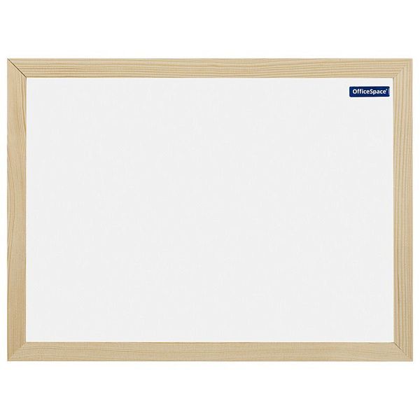 Доска магнитно-маркерная OfficeSpace, А4 (254*342мм), деревянная рамка