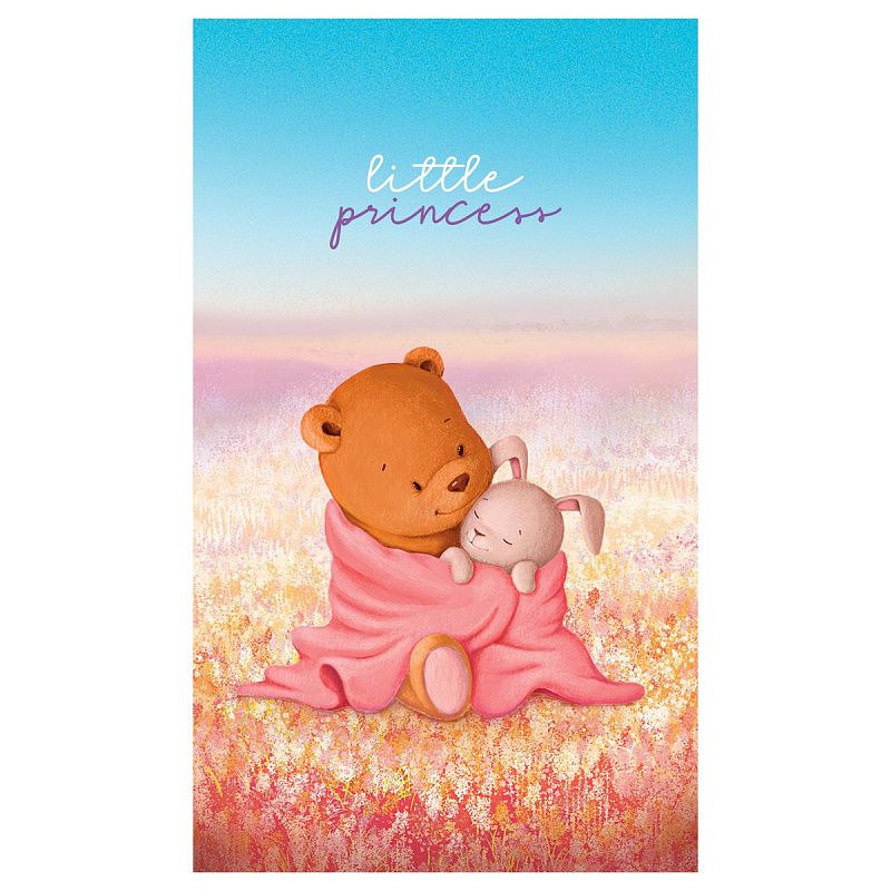 Блокнот А7 48л. на склейке BG "Little bunny"