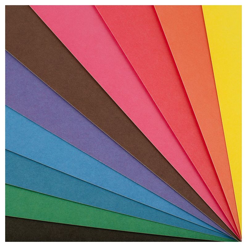 Картон цветной А4 двуст., Мульти-Пульти, 10л., 10цв., мелованный, в папке, "Чебурашка"