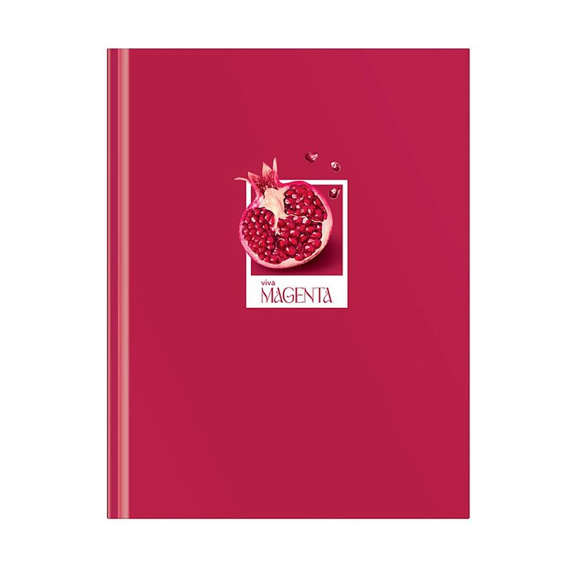 Бизнес-блокнот А5, 80л., евроформат, BG "Viva magenta", soft-touch ламинация