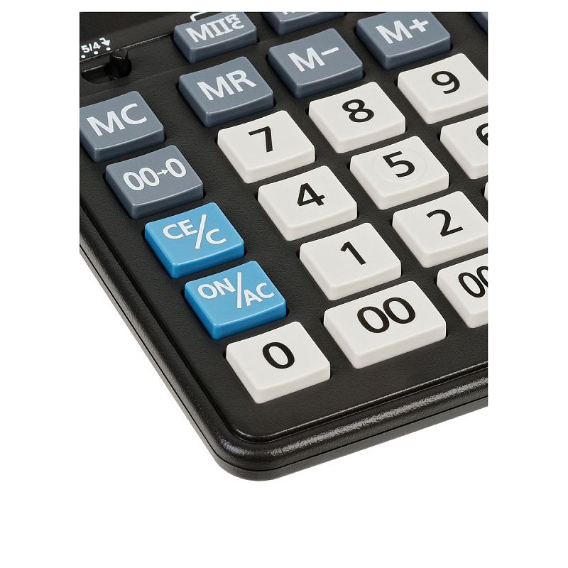 Калькулятор настольный Eleven Business Line CDB1401-BK, 14 разрядов, двойное питание, 155*205*35мм, черный