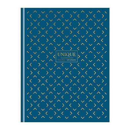 Бизнес-блокнот А5, 120л., BG "Уникальный", матовая ламинация, тиснение фольгой