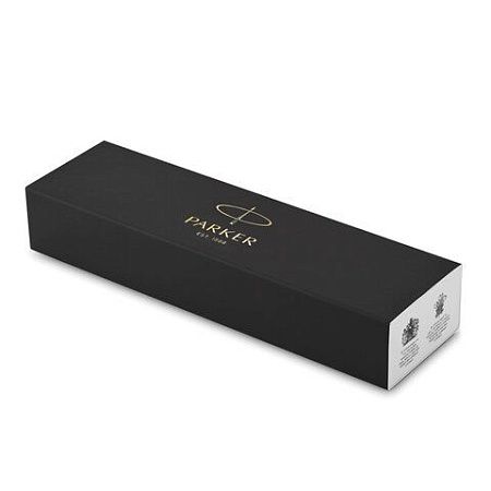 Ручка перьевая PARKER "IM Core Brushed Metal GT", серебристый матовый лак, позолота, синяя, 1931649 