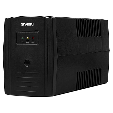 Источник бесперебойного питания Sven PRO 800, 2 розетки, 800ВA, 480Вт, черный