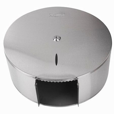 Диспенсер для туалетной бумаги LAIMA PROFESSIONAL INOX, (Система T1) БОЛЬШОЙ, нержавеющая сталь, матовый, 605700 