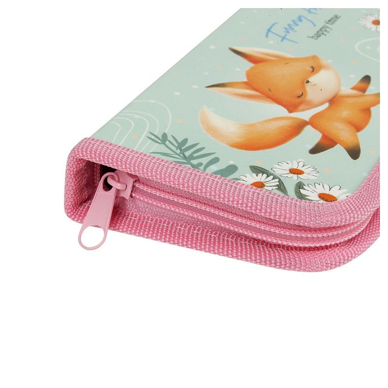 Пенал 1 отделение, 190*90 ArtSpace "Foxy", ламинированный картон 