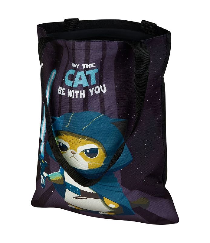 Сумка-шоппер ArtSpace"Cat", 31*39см. с карманом 