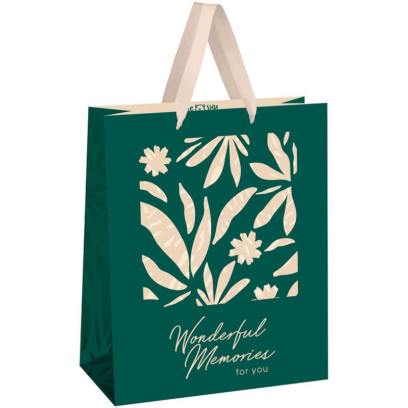 Пакет подарочный 33*42*12см MESHU "Wonderful",  матовая ламинация