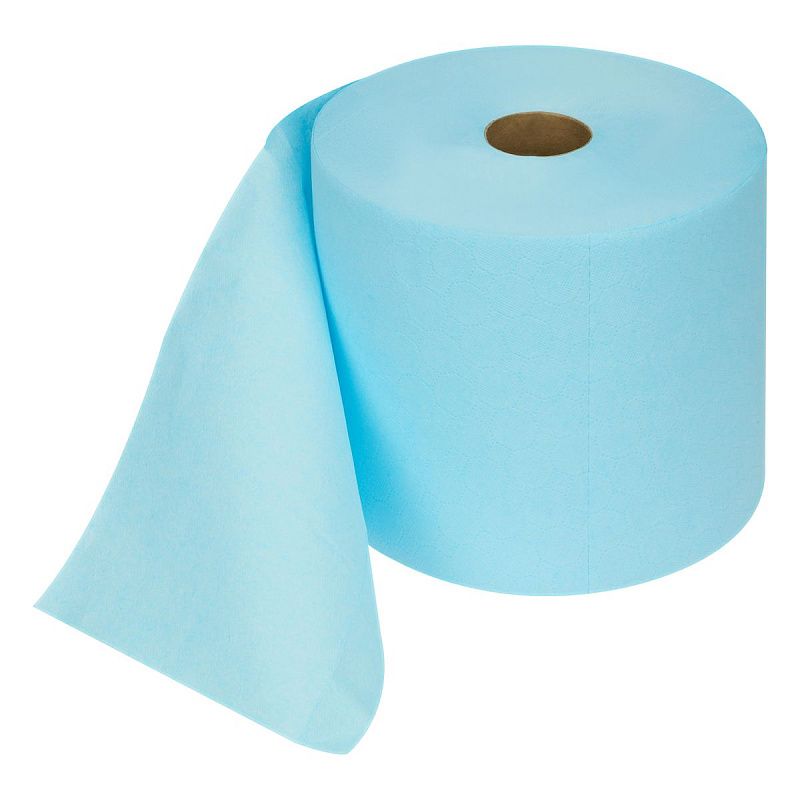 Бумага протирочная OfficeClean Professional 2-х слойн., 350м/рул, 24*30см, цвет синий, (Система W1) 