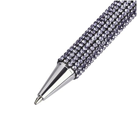 Ручка шариковая MESHU "Lilac diamond" синяя, 1,0мм 