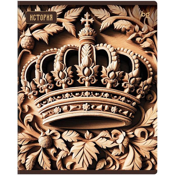 Тетрадь предметная 48л. BG "Дерево знаний" - История, soft-touch ламинация