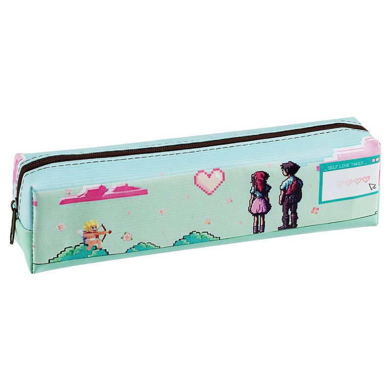 Пенал мягкий 200*55*40 MESHU "Gamer", искусственная кожа 