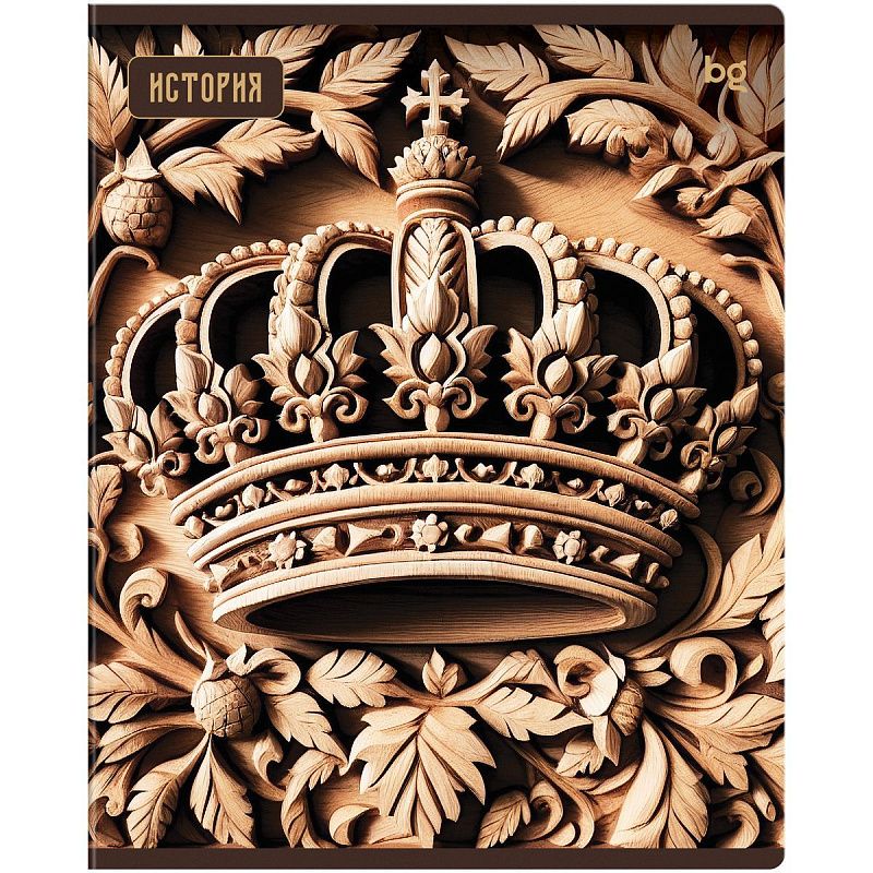 Тетрадь предметная 48л. BG "Дерево знаний" - История, soft-touch ламинация