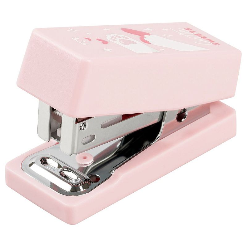 Набор MESHU "Cute sweets": мини-степлер №24/6 до 20л.; скобы №24/6; пластиковый бокс